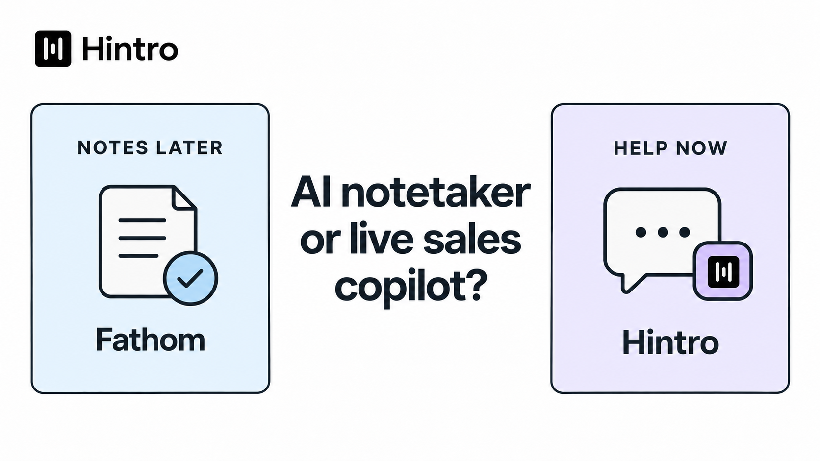 Fathom vs Hintro: AI Notetaker or Real-Time Sales Copilot? header