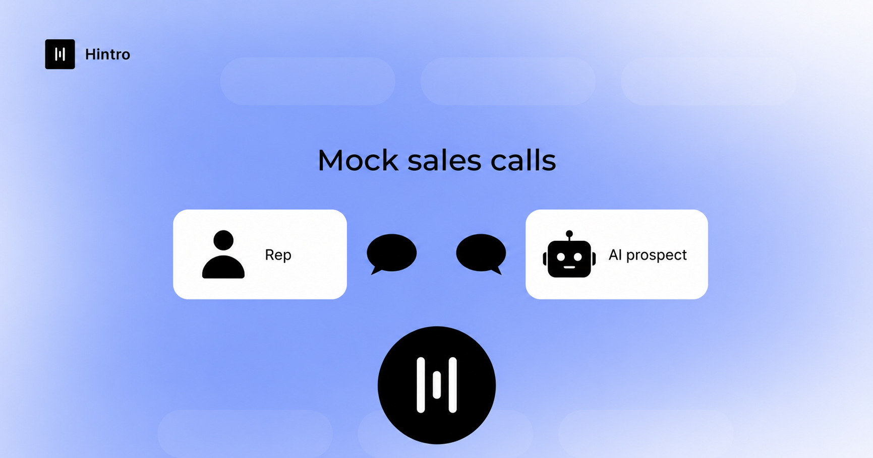 Mock sales calls practice header