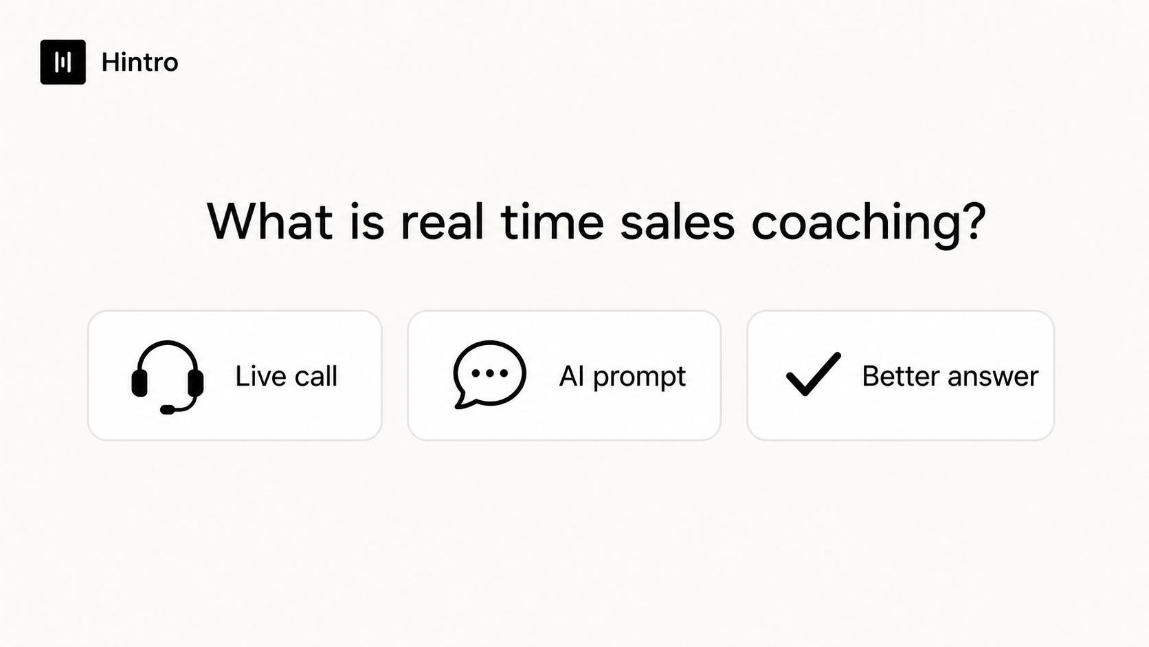 What is real time sales coaching