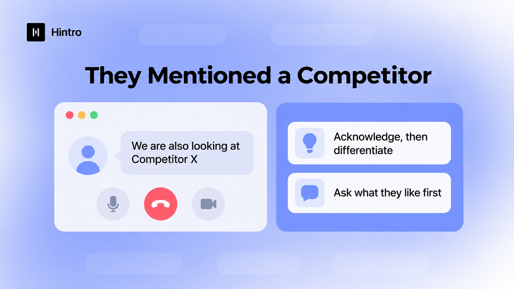 Competitor mention header