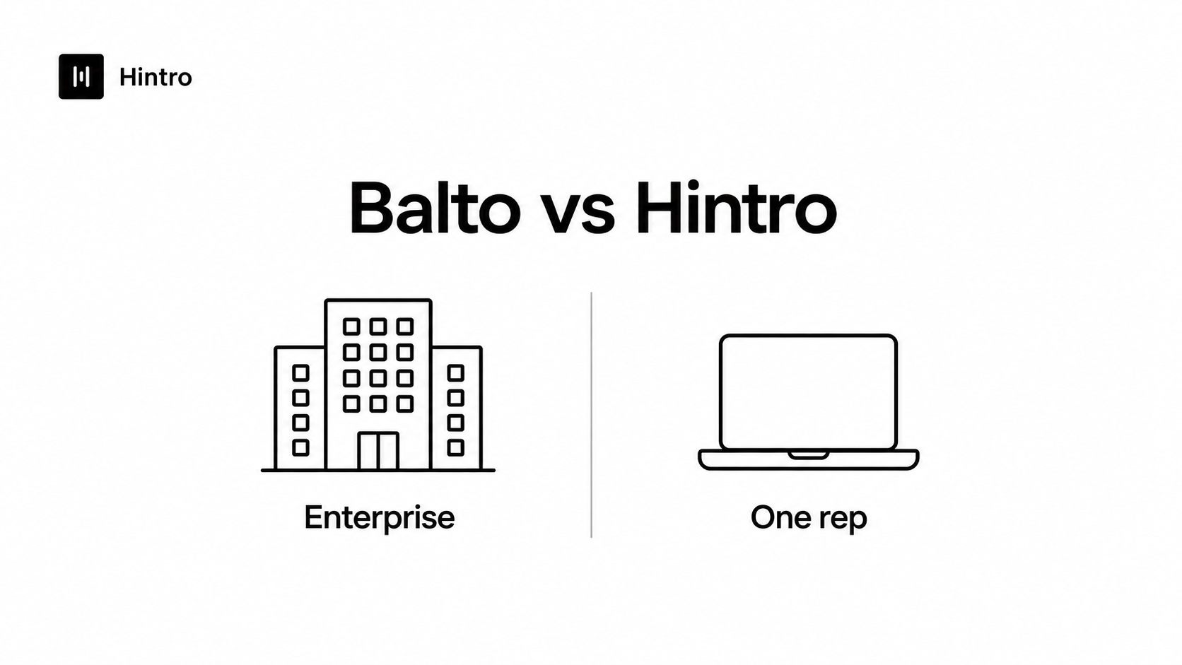 Balto vs Hintro comparison